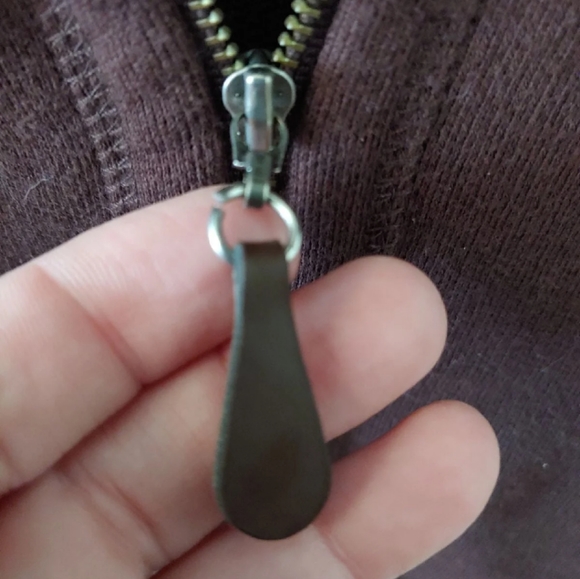 J. Crew Faux Fur Hoody Size M - Picture 8 of 8